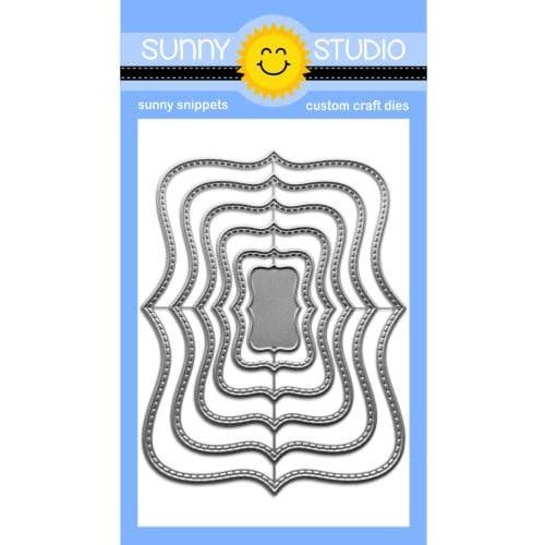 Sunny Studio Limitless Labels 1 Craft Dies ssdie-378