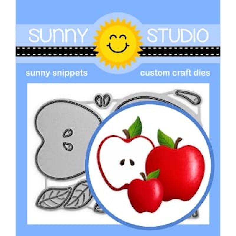 Sunny Studio Crisp Apple Die Set ssdie-390