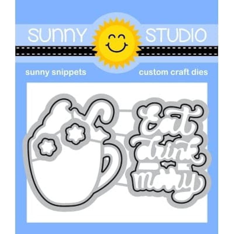 Sunny Studio Merry Mocha Die Set ssdie-384