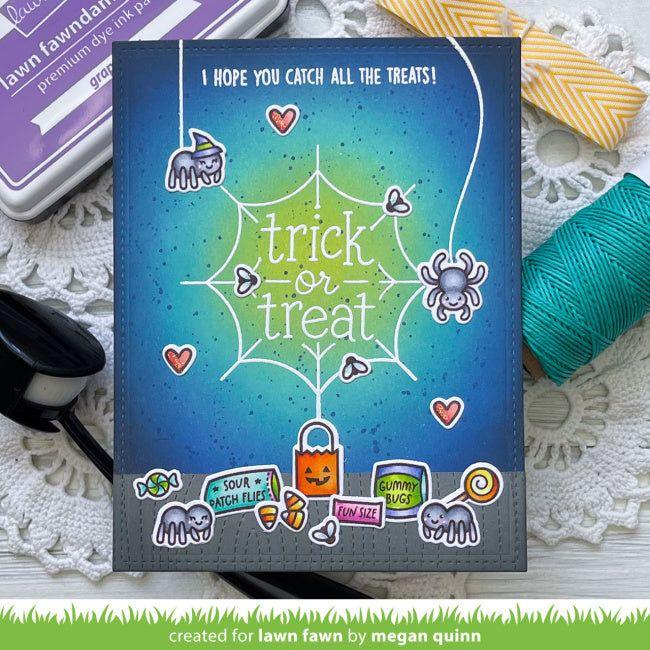 Lawn Fawn Sweet Spiders Add-On Stamps and Dies Set Trick or Treat