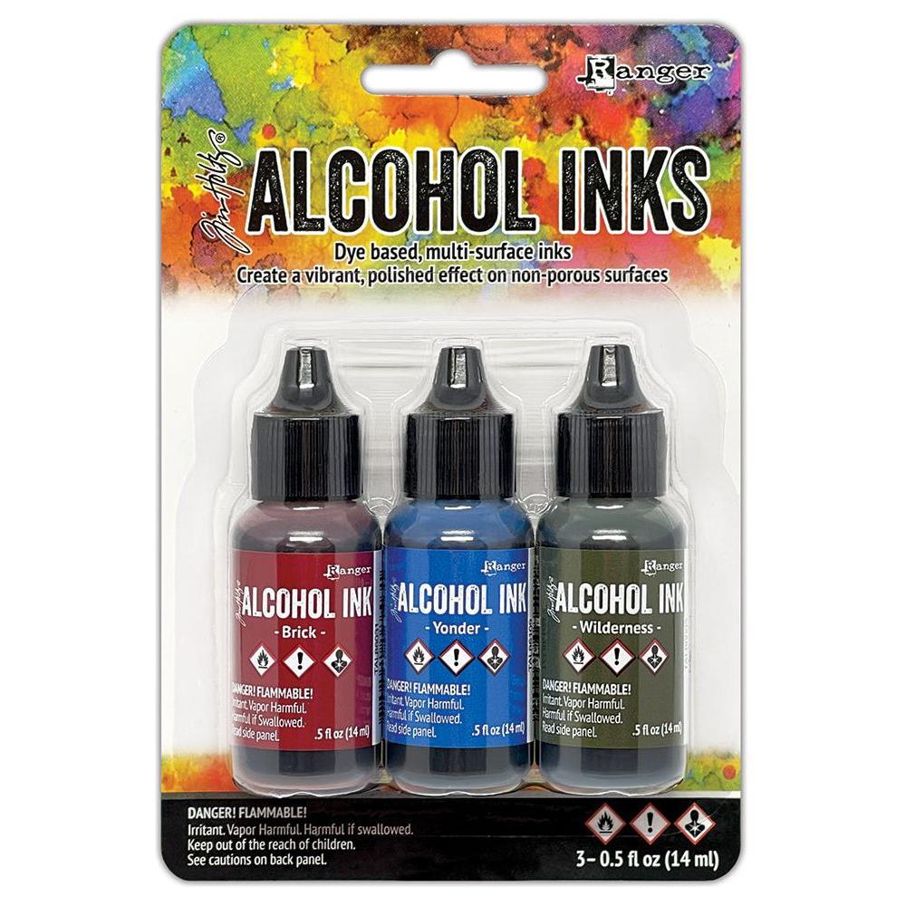 Tim Holtz Alcohol Ink Set Expedition Ranger tak86123