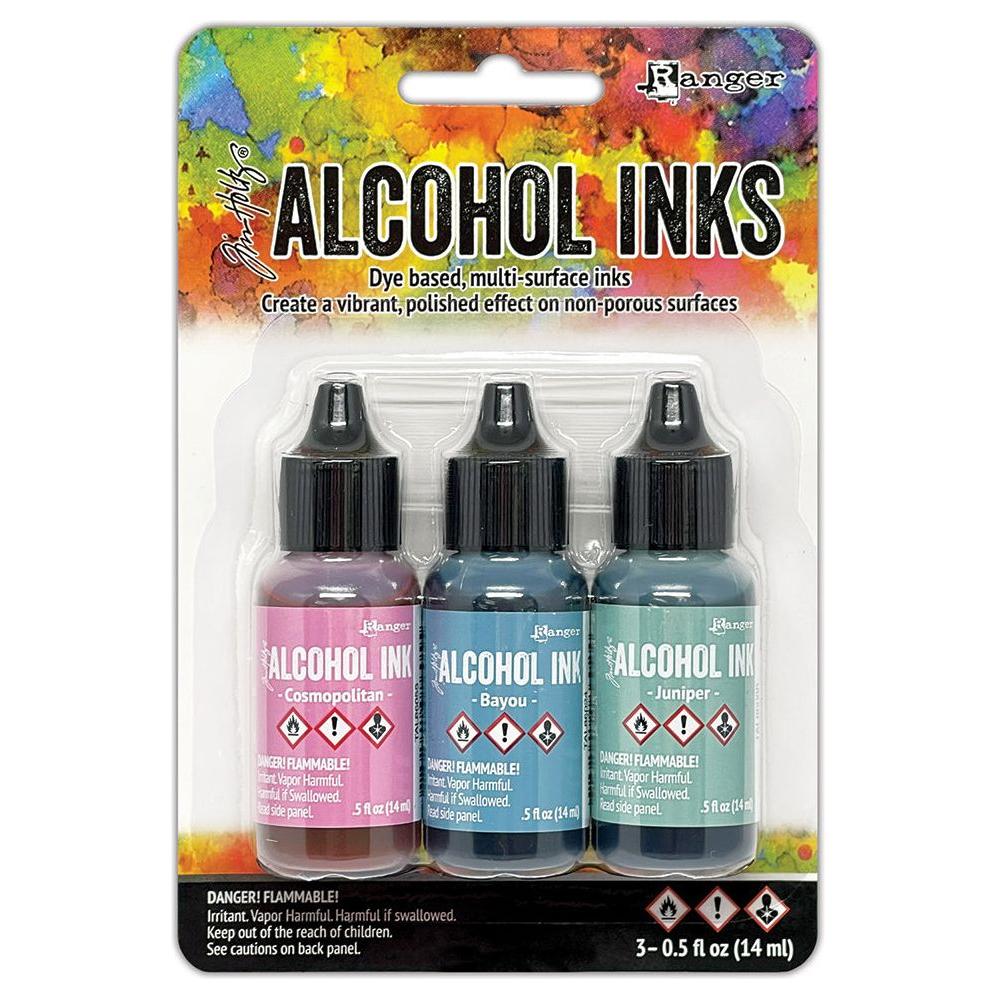 Tim Holtz Alcohol Ink Set Getaway Ranger tak86130