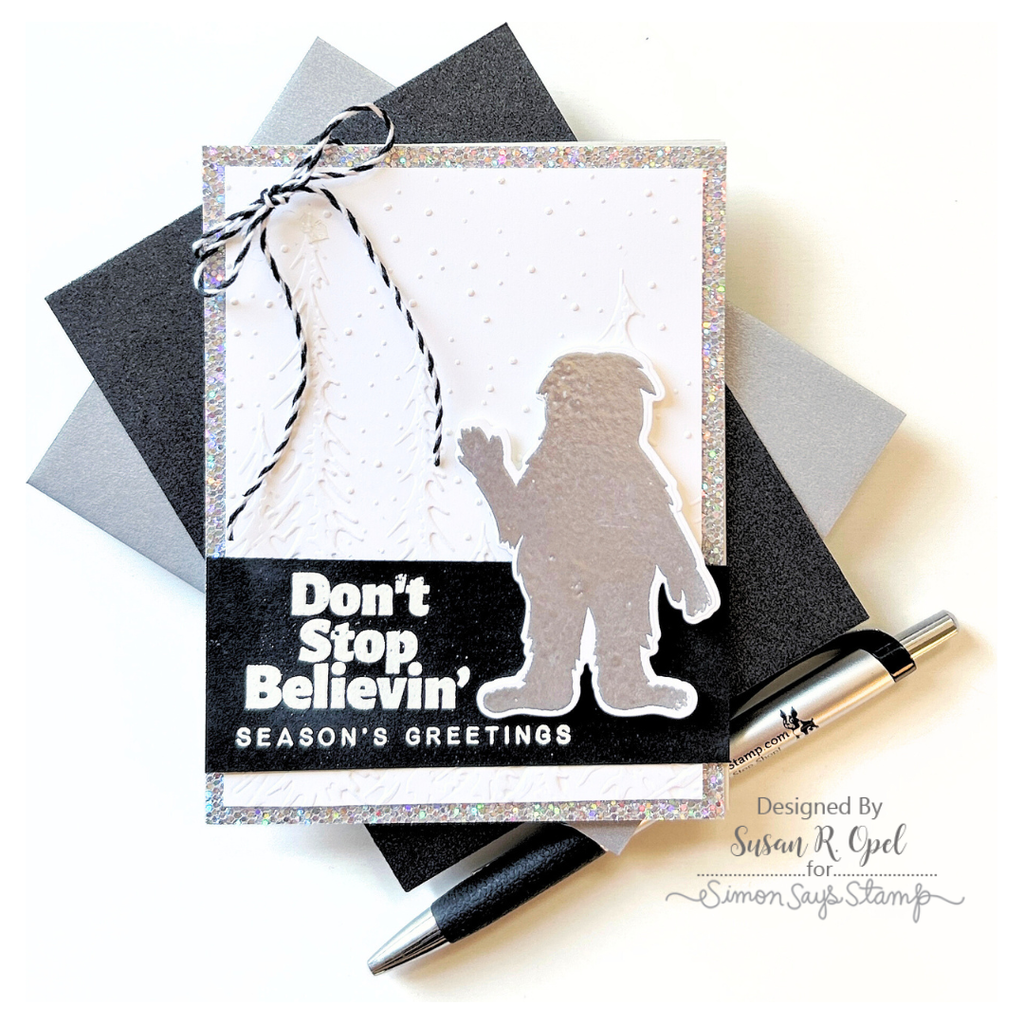 This Calls for Confetti Unbelievably Bigfoot STAMPtember Exclusive Stamps 2120ssc