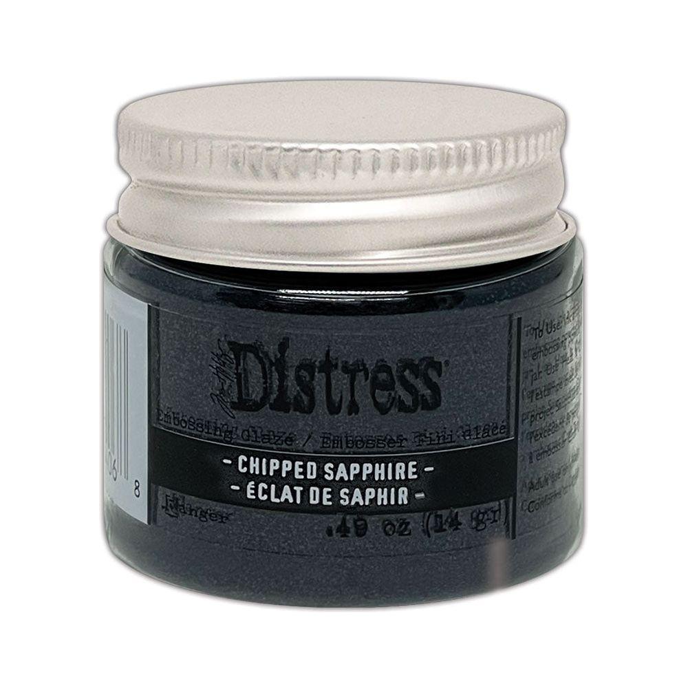 Tim Holtz Distress Embossing Glaze Chipped Sapphire Ranger tde84068