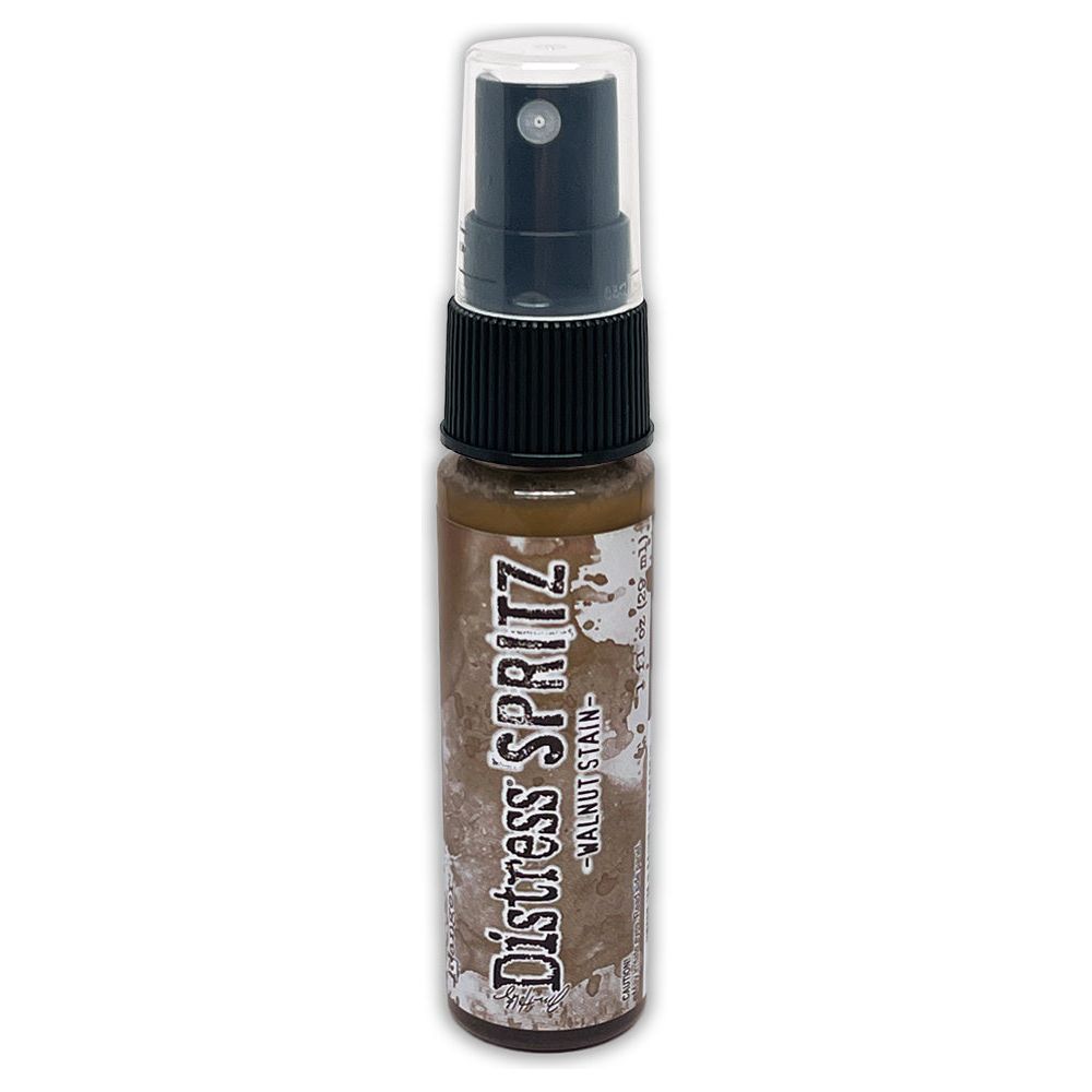 Tim Holtz Walnut Stain Distress Spritz tdu86550 vertical