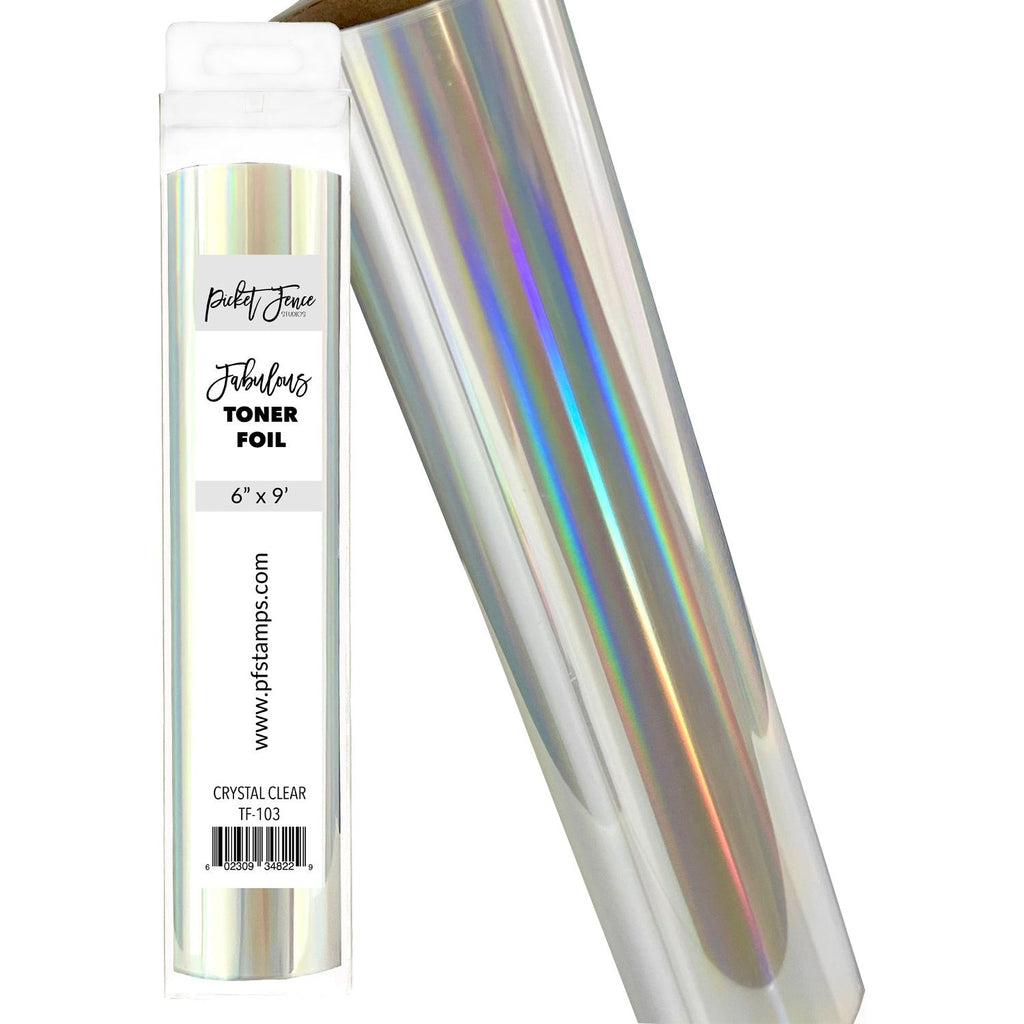 Picket Fence Studios Fabulous Toner Foil Crystal Clear tf-103