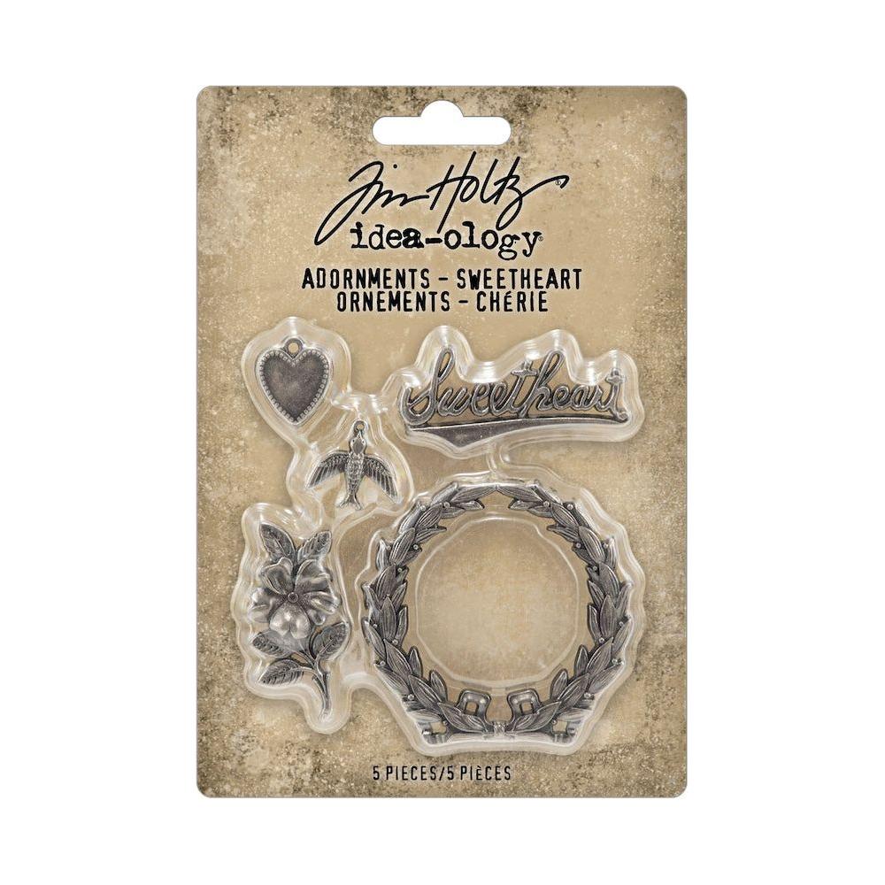 Tim Holtz Idea-ology 2024 Adornments Sweetheart th94363