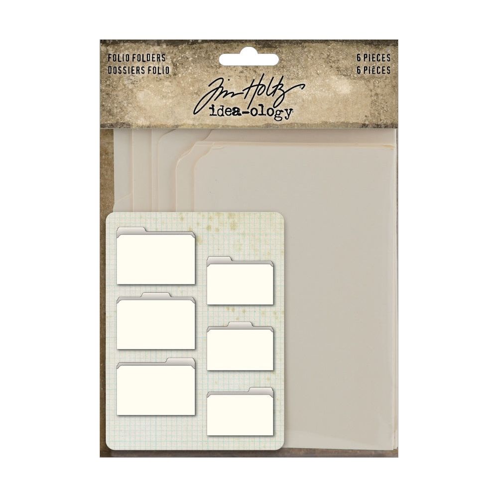 Tim Holtz Idea-ology Folio Folders th94370