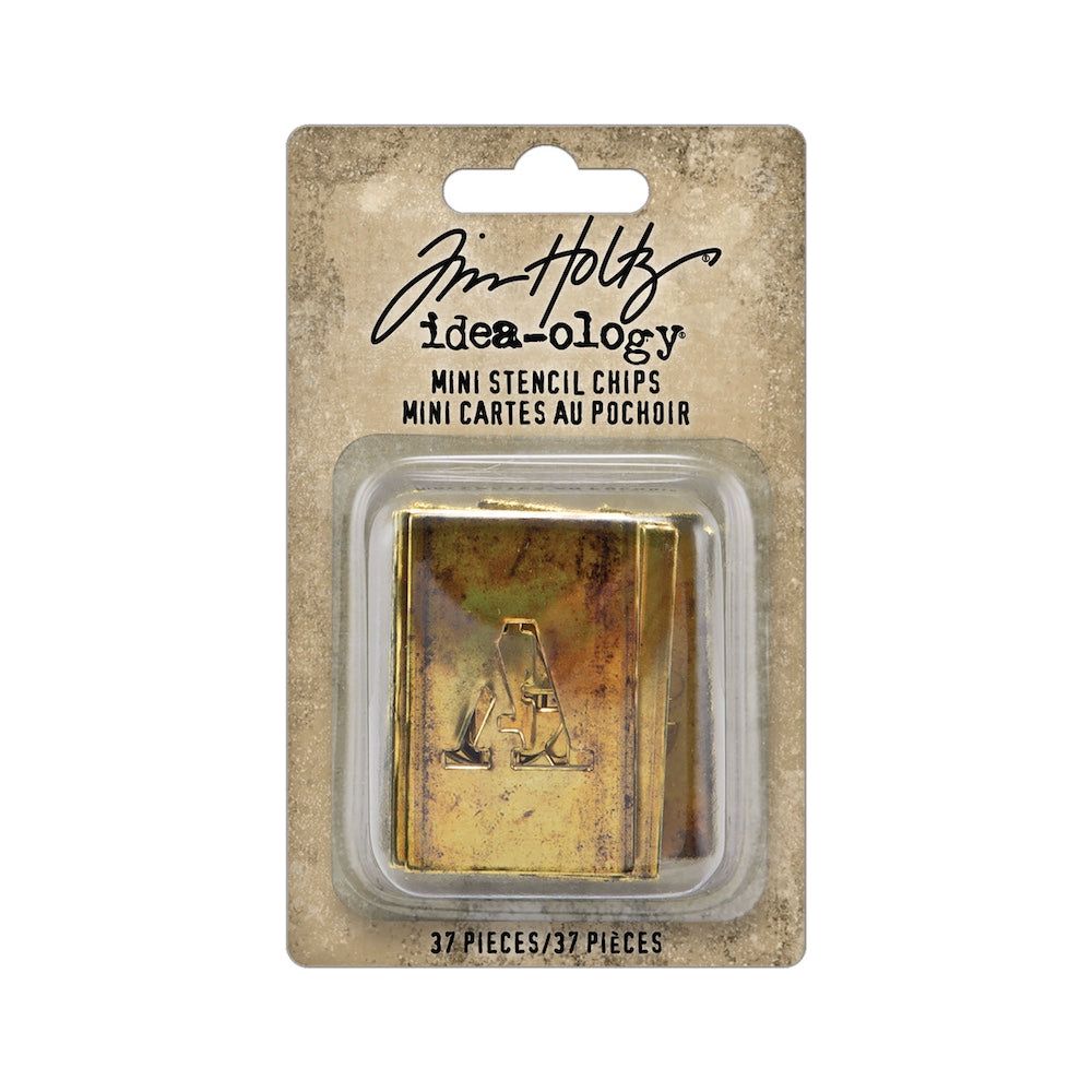 Tim Holtz Idea-ology Stencil Chips Mini th94383