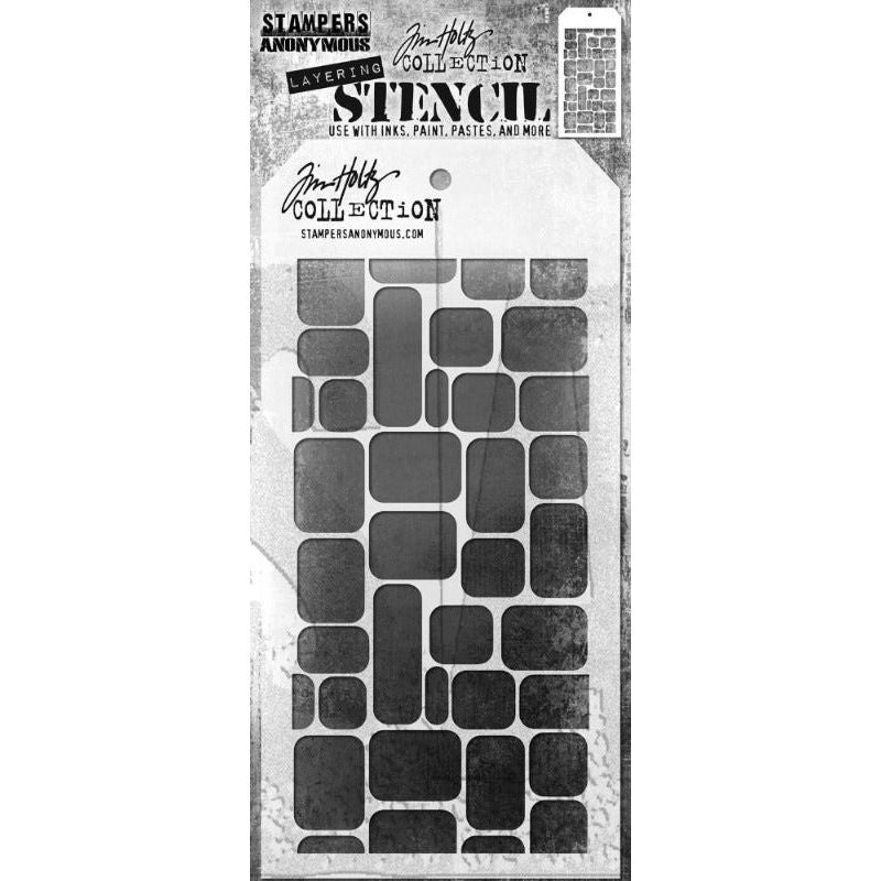 Tim Holtz Layering Stencil Labels ths178