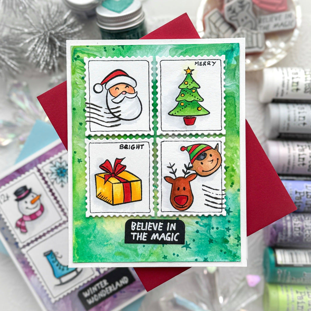 Tim Holtz STAMPtember 2024 Exclusive Stamps with Simon Says Stamp Postage Dies Set