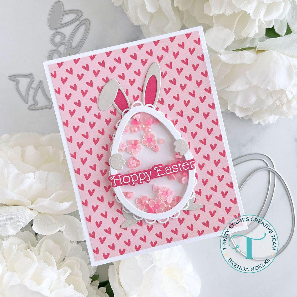 Trinity Stamps Baby Bunny Die Set tmd-c232 Bunny Egg Shaker Card | color-code:ALT02