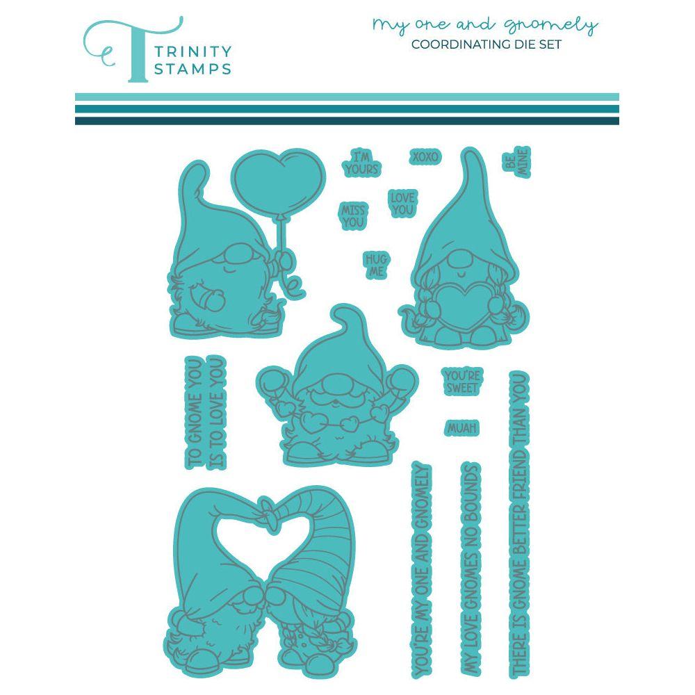 Trinity Stamps My One and Gnomely Die Set tmd-c301