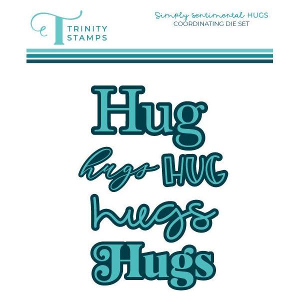 Trinity Stamps Simply Sentimental Hugs Die Set tmd-c303