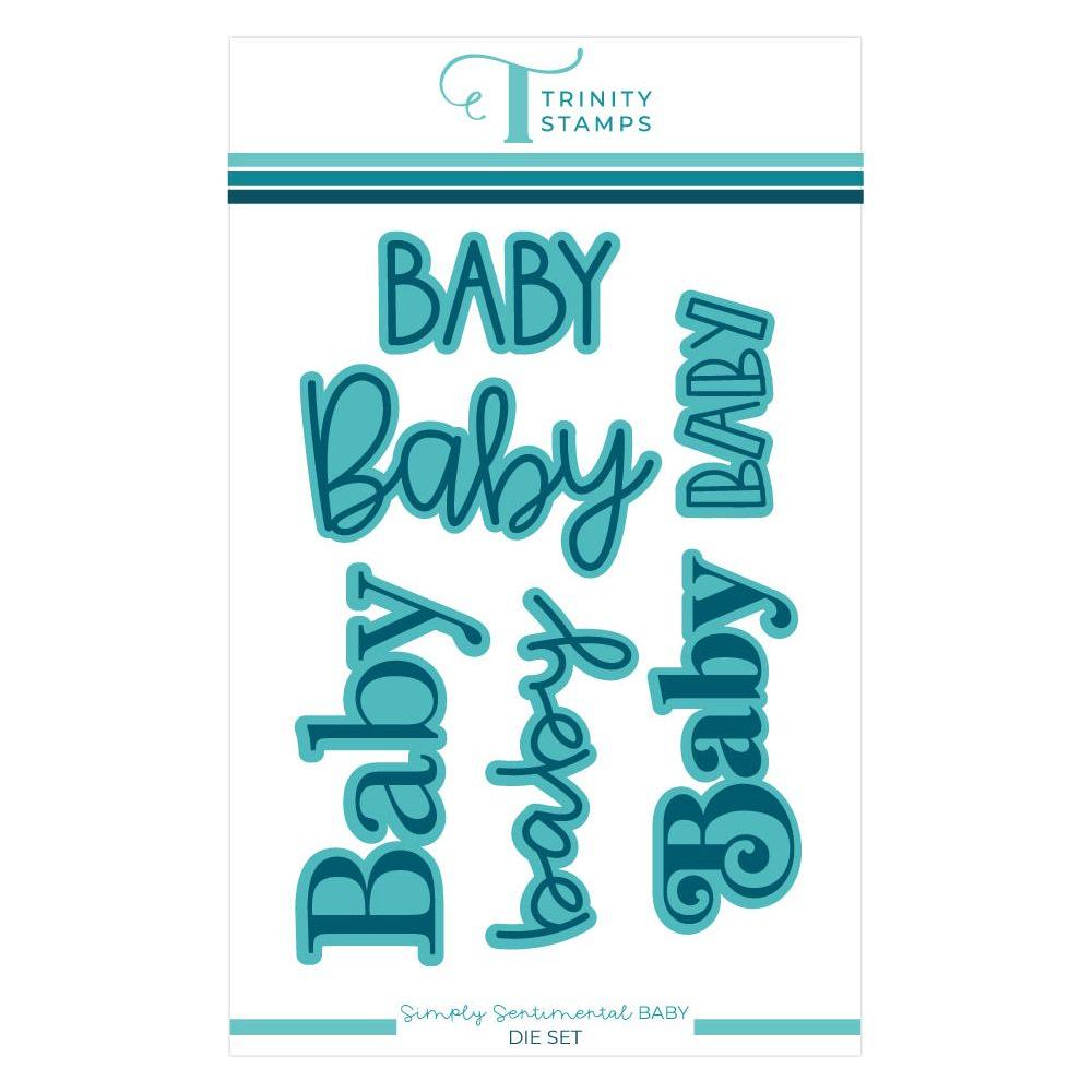 Trinity Stamps Simply Sentimental Baby Die Set tmd-c317