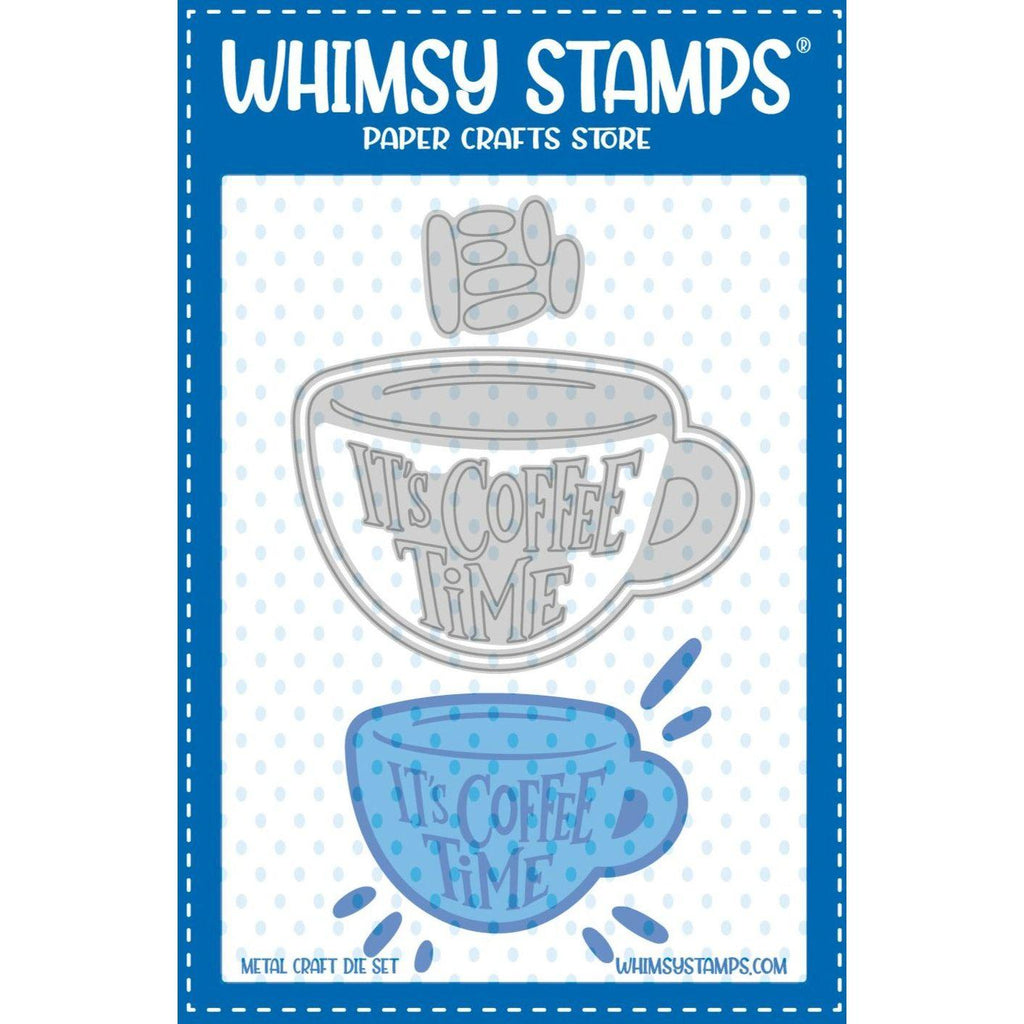 Whimsy Stamps Coffee Time Dies WSD201