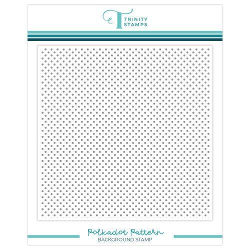 Trinity Stamps Polkadot Pattern Background Clear Stamp tps-242