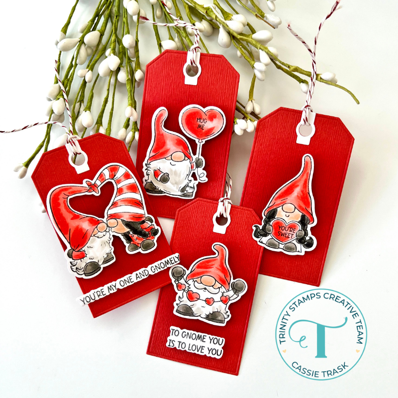 Trinity Stamps My One and Gnomely Die Set tmd-c301 gnome tags