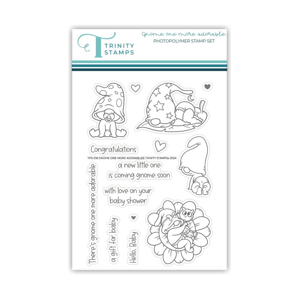 Trinity Stamps Gnome One More Adorable Clear Stamp Set tps-318