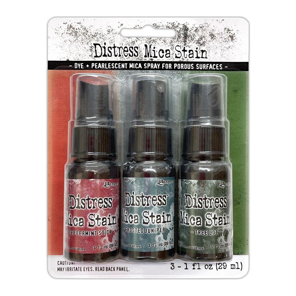 Tim Holtz Distress Holiday Mica Stain Set 1 Ranger tsck78234