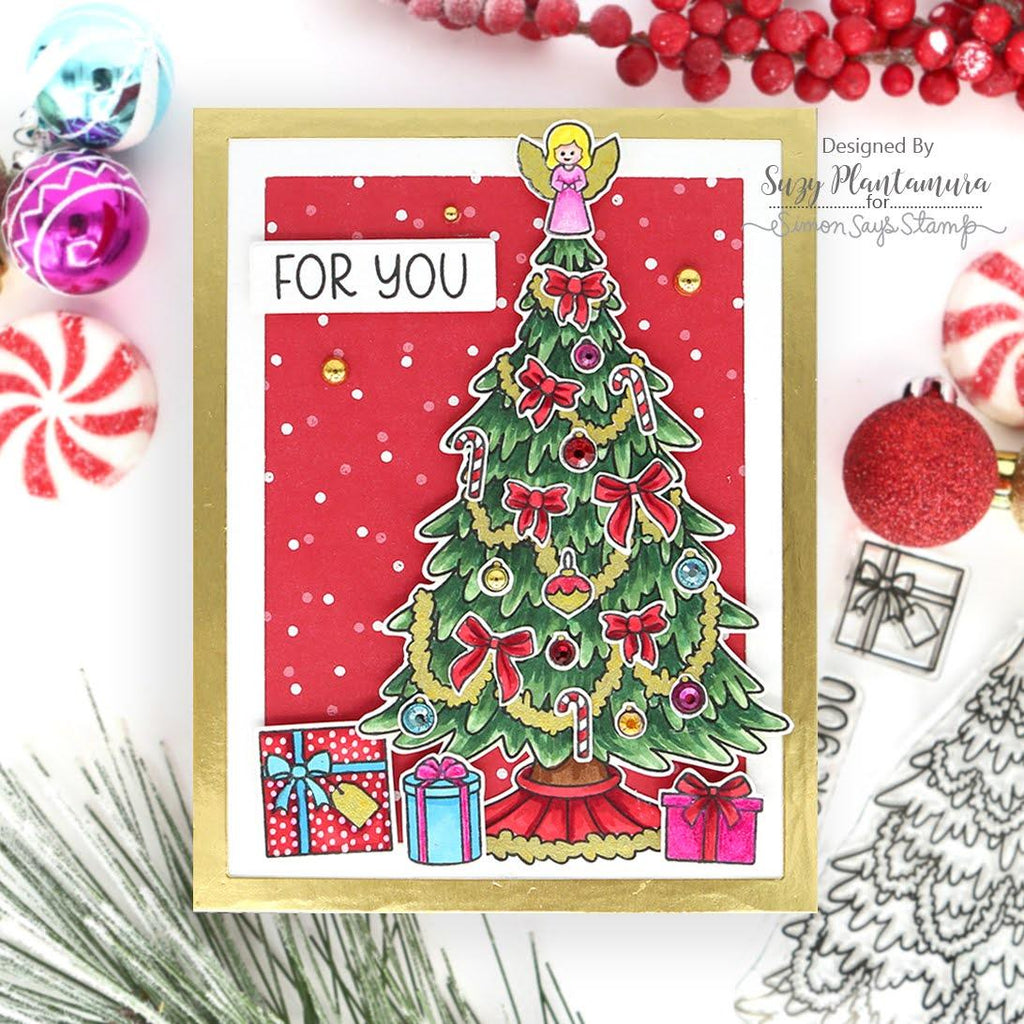 Trinity Stamps Little Christmas Tree STAMPtember Exclusive Stamps and Dies Set | color-code:ALT03