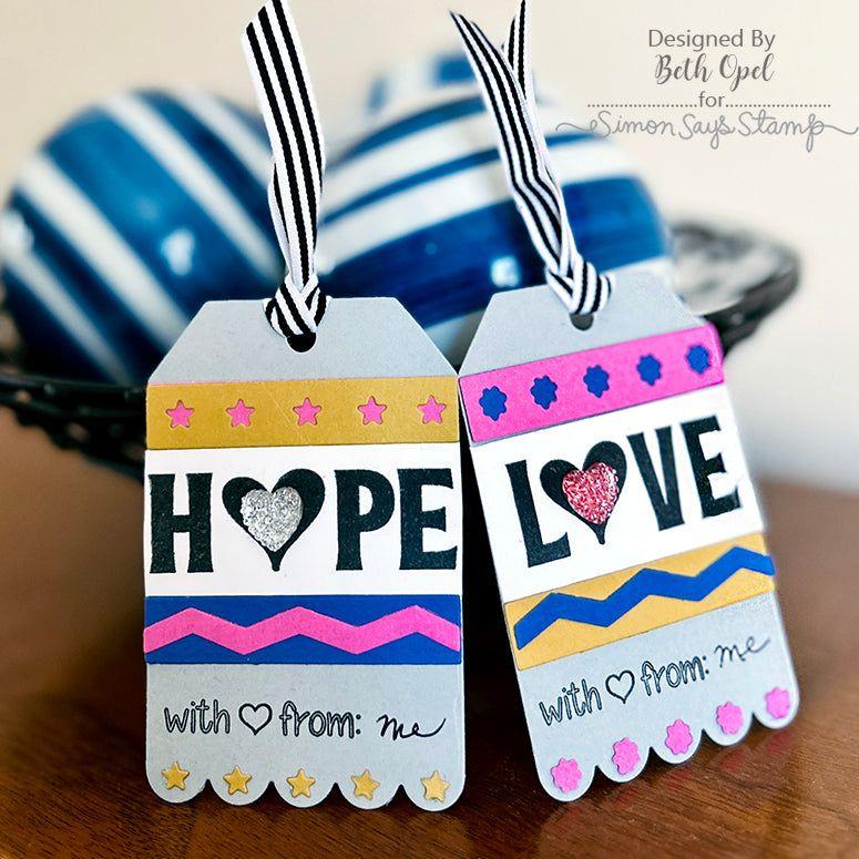 Simon Says Stamps And Dies Tag Lines Gift Tags