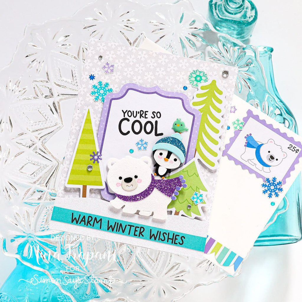 Doodlebug Snow Much Fun Odds and Ends Ephemera 8370 Warm Winter Wishes | color-code:ALT01