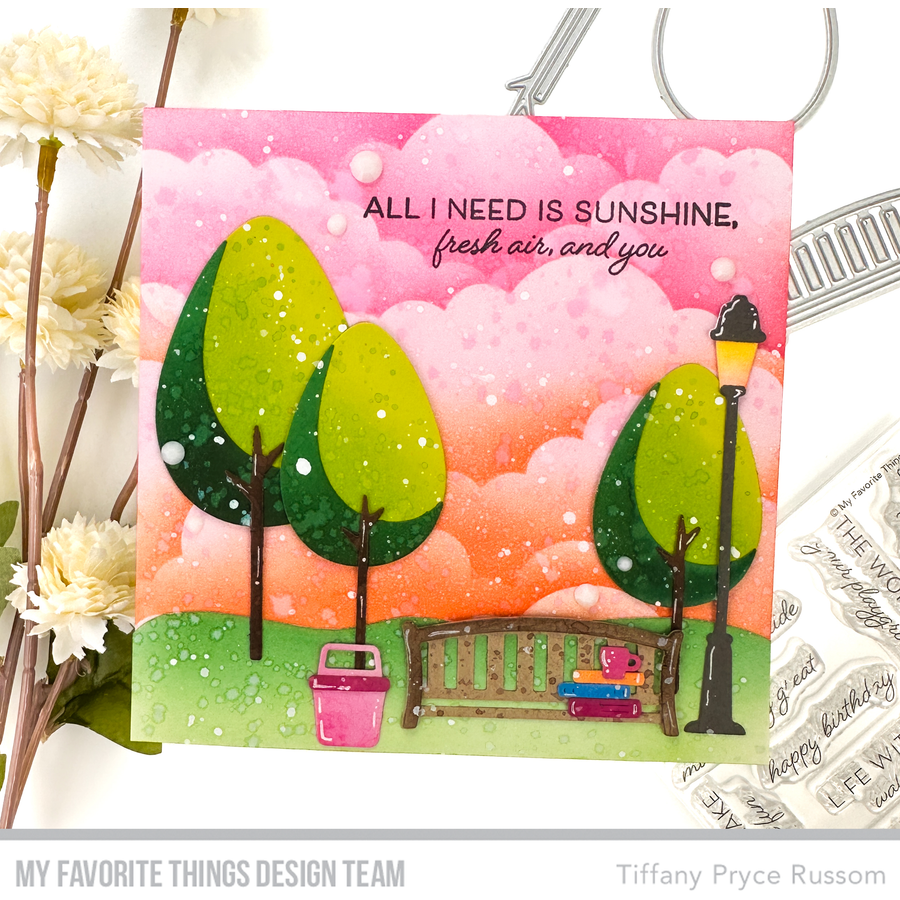 My Favorite Things Walk in the Park Clear Stamps and Dies Set Fresh Air | color-code:alt1