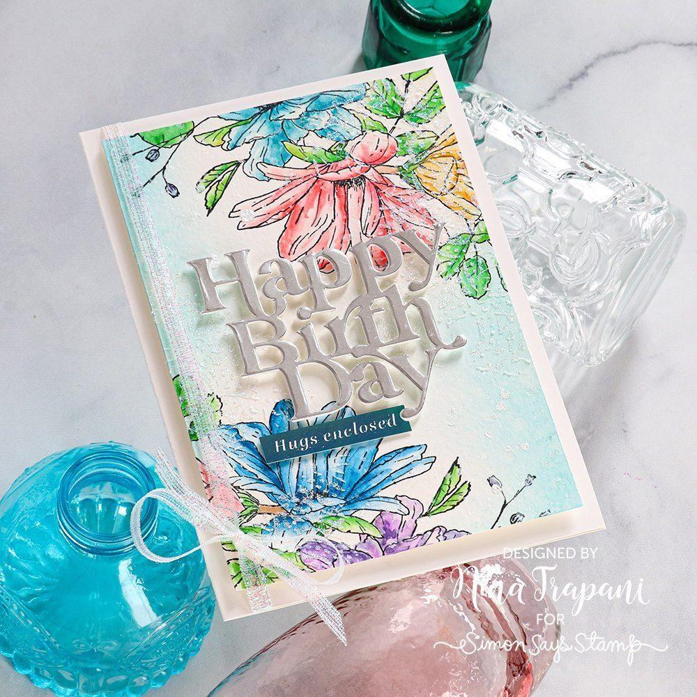 Tim Holtz Distress Tumbled Glass Ink Pad And Reinker Bundle Ranger Watercoloring Florals | color-code:ALT03