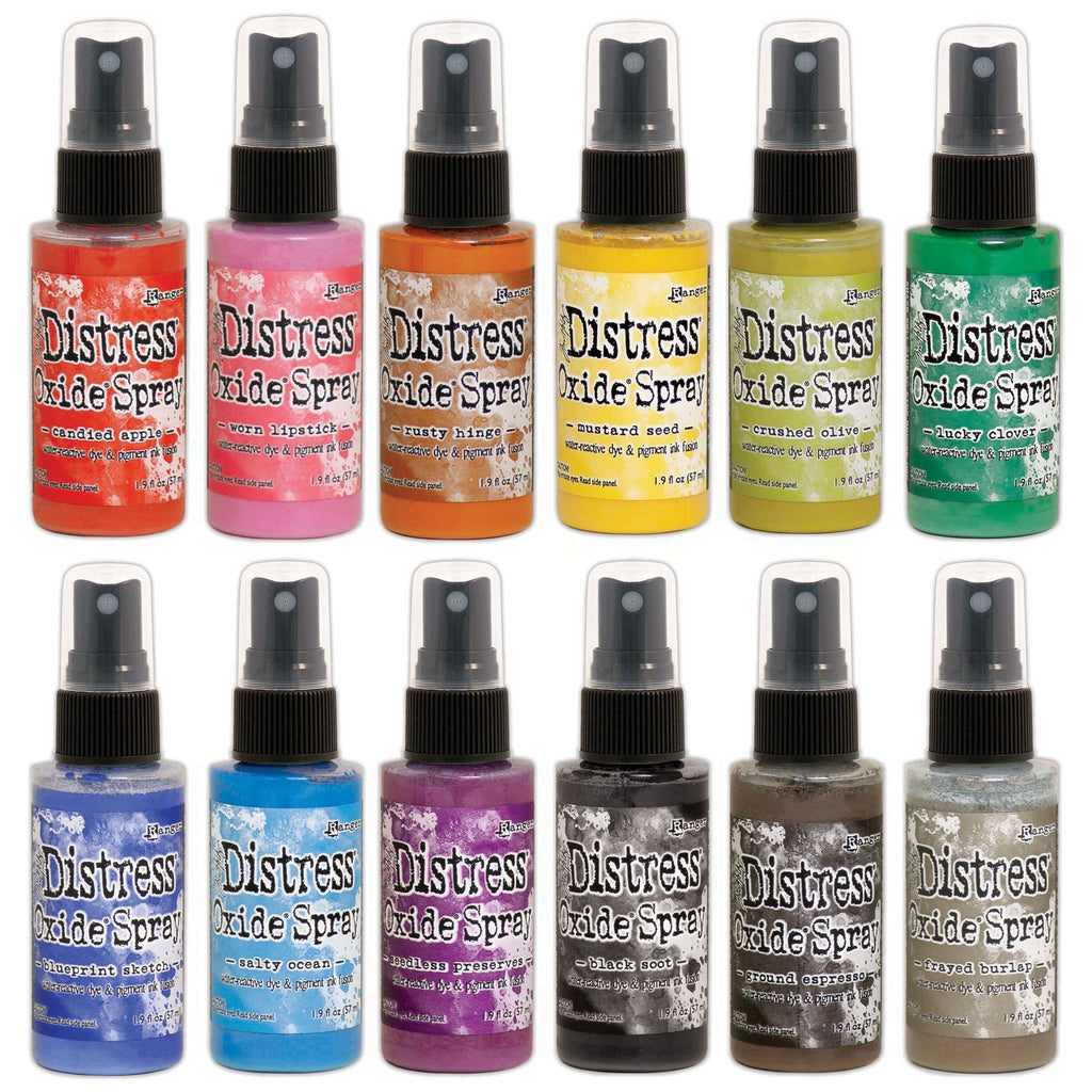 Tim Holtz Distress 12 Oxide Sprays Bundle 3