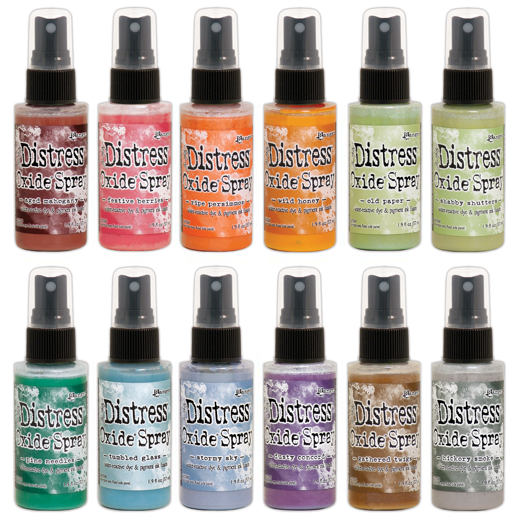 Tim Holtz Distress 12 Oxide Sprays Bundle 5