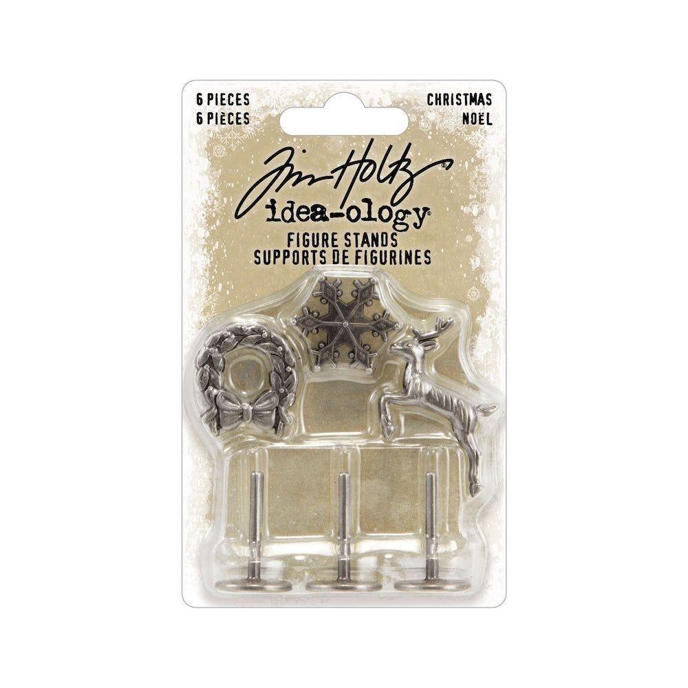 Tim Holtz idea-ology 2024 Christmas Figure Stands th94412 – Simon Says ...