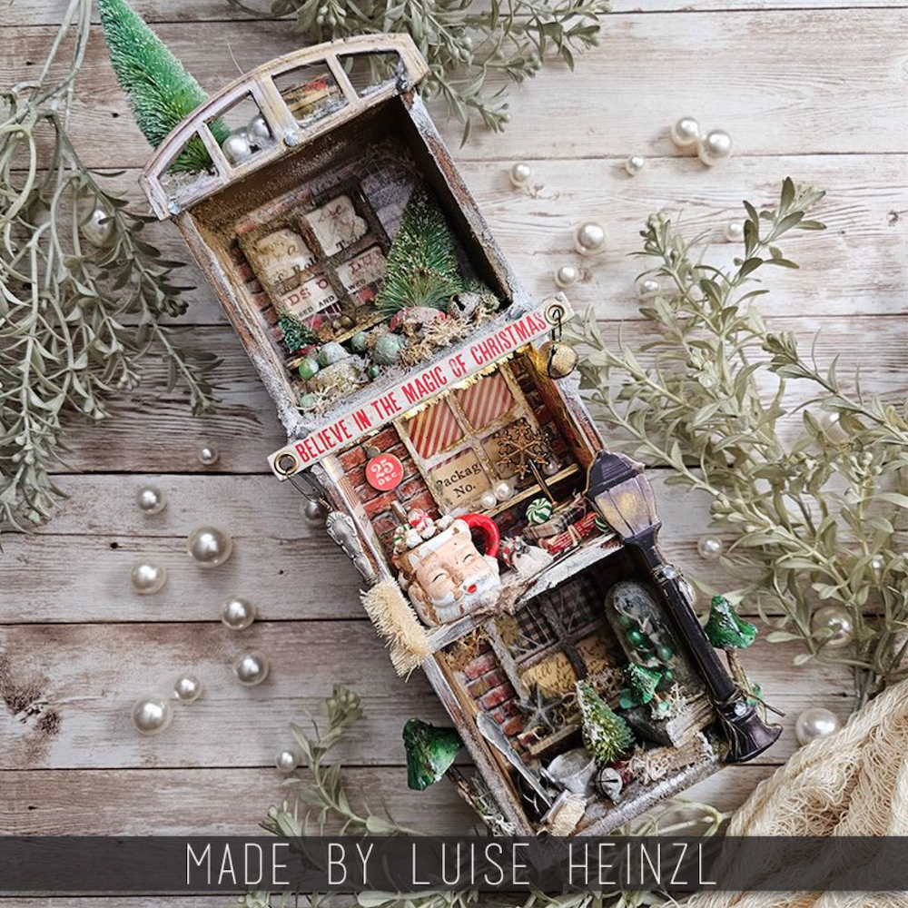 Tim Holtz idea-ology Christmas Confections th94351 luise