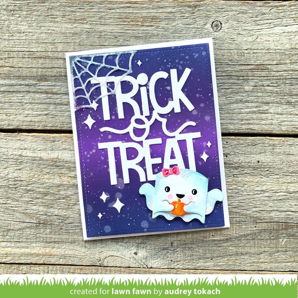 Lawn Fawn Tiny Gift Box Ghost Add-On Dies lf3250 trick or treat