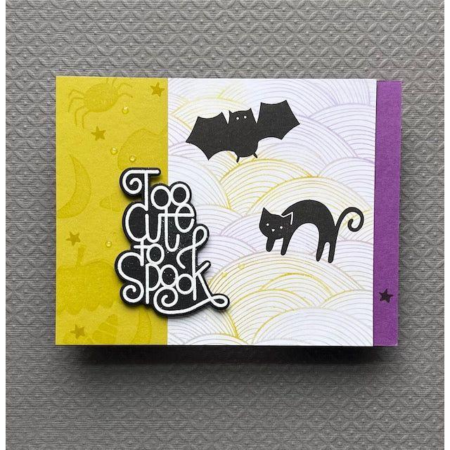 Simon Says Stamps and Dies Trick Or Treat set663tt Stamptember Halloween Card