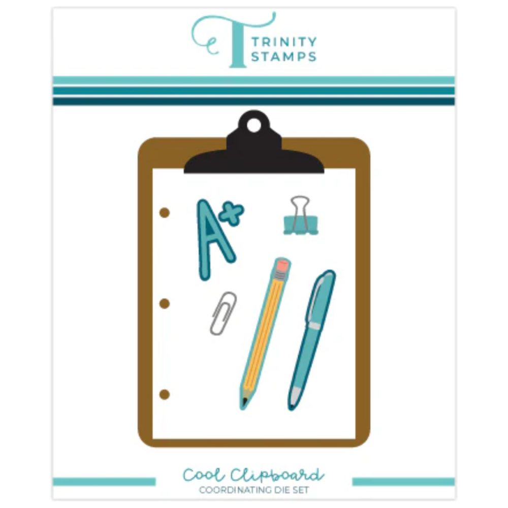 Trinity Stamps Cool Clipboard Dies tmd-241