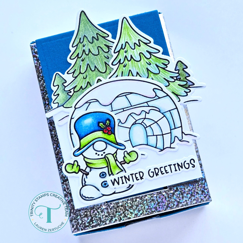 Trinity Stamps SnGNOMEman Clear Stamp Set tps-356 snowman