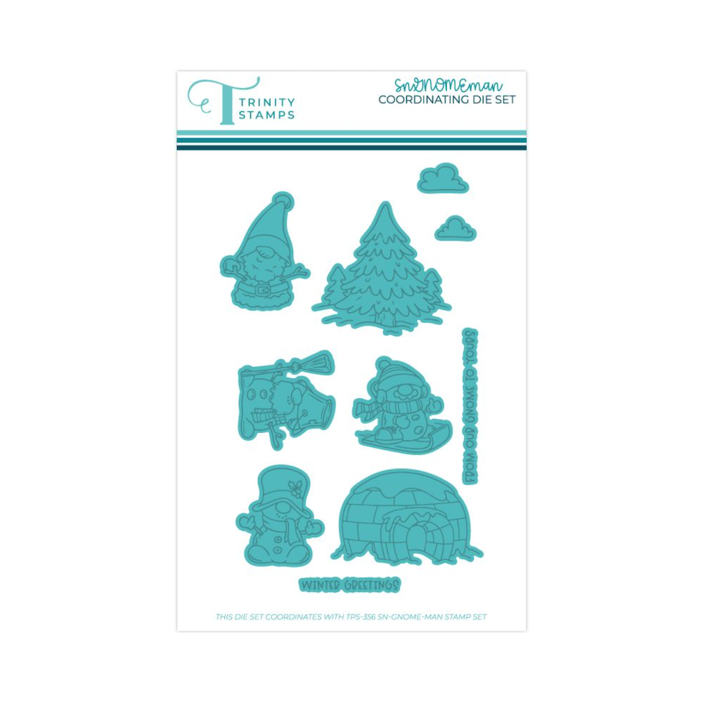 Trinity Stamps SnGNOMEman Die Set tmd-c356