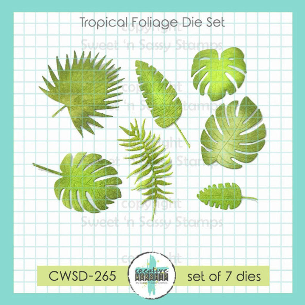 Sweet 'N Sassy Tropical Foliage Dies cwsd-265