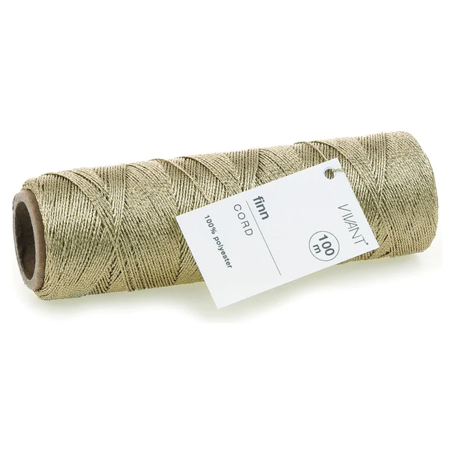 Vivant Finn Gold Metallic Cord 109.36 yards 1430.9901.51