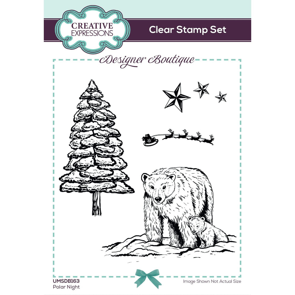 Creative Expressions Polar Night Clear Stamps umsdb163