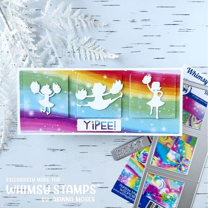 Whimsy Stamps Polaroid Die wsd248 cheer for you