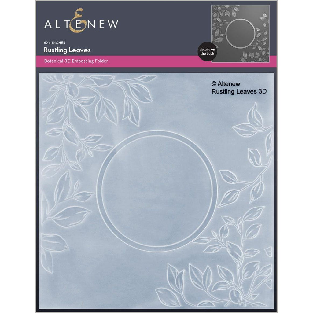 Altenew Rustling Leaves 3D Embossing Folder alt8817