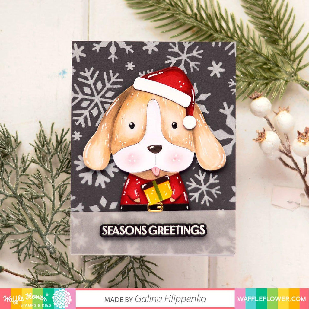 Waffle Flower Be A Dog Dies 421428 seasons greetings