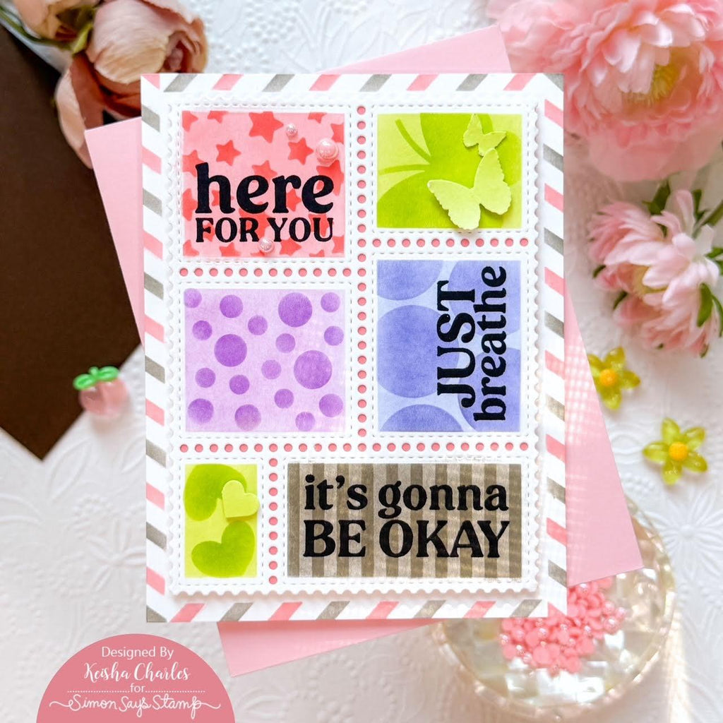 Waffle Flower Hello Sunshine STAMPtember Exclusive Stamps and Dies Set