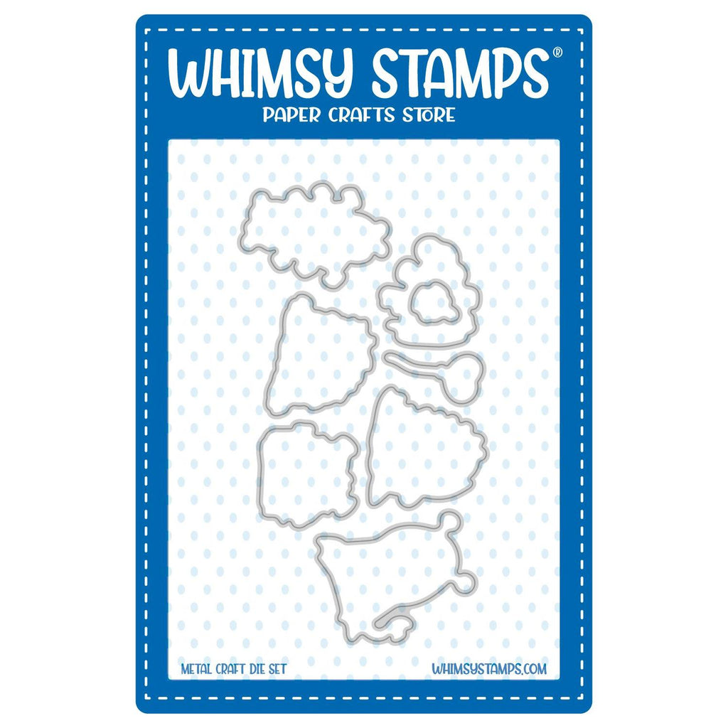 Whimsy Stamps Monster Daze Outline Dies WSD190