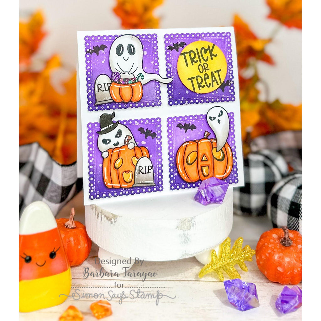 Whimsy Pumpkin Boos STAMPtember Exclusive Stamps 3104ssc | color-code:ALT01