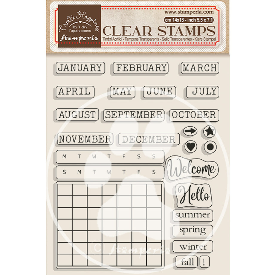 Elizabeth Craft Clear Stamps Bullet Journaling 2