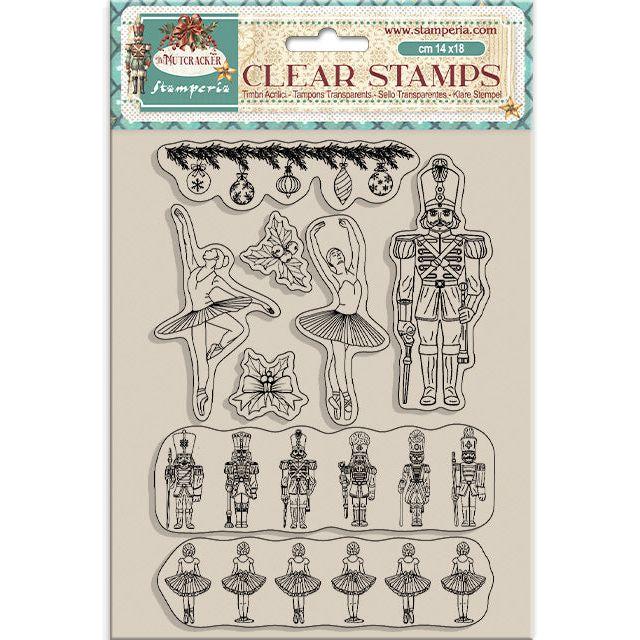 Stamperia The Nutcracker Ballet And Soldiers Clear Stamps wtk199