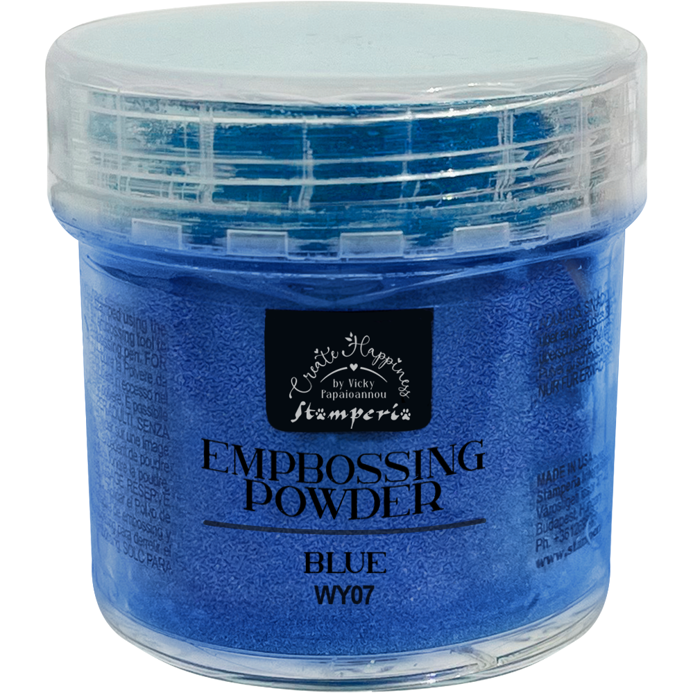 Stamperia Create Happiness Blue Embossing Powder wy07